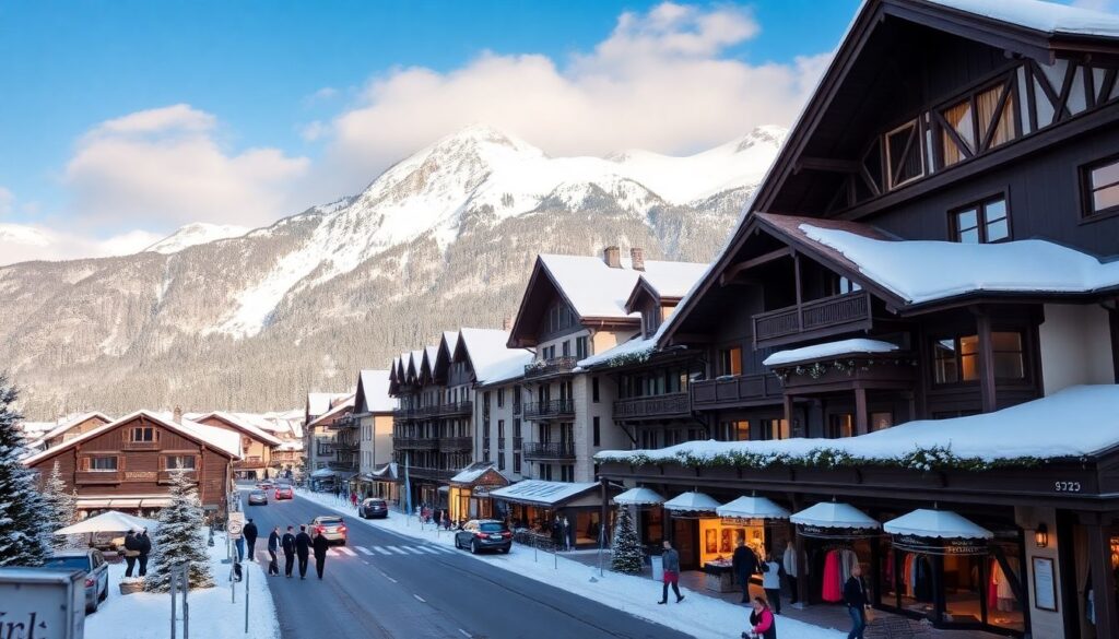 Лучшие горнолыжные курорты Австрии - иллюстрация