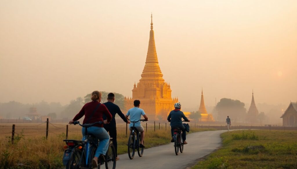 Путешествие по Мьянме: храмы Багана и озеро Инле - иллюстрация