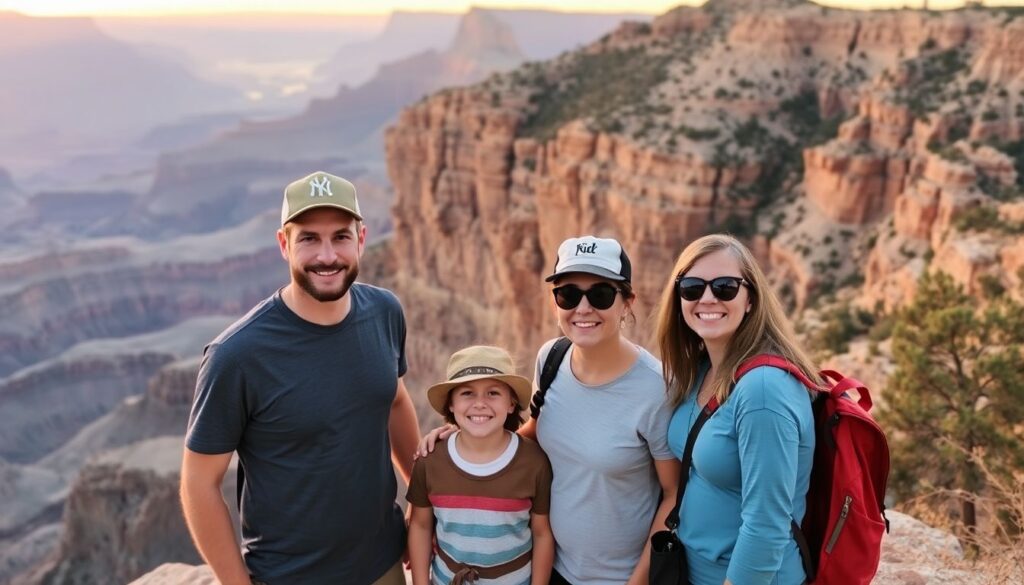 Путешествие по каньонам США: Гранд-Каньон - иллюстрация