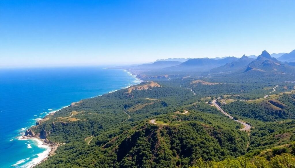 Путешествие по Дороге садов в ЮАР - иллюстрация