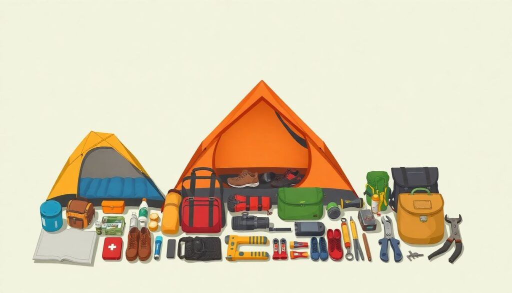 Как правильно собирать походный рюкзак - иллюстрация