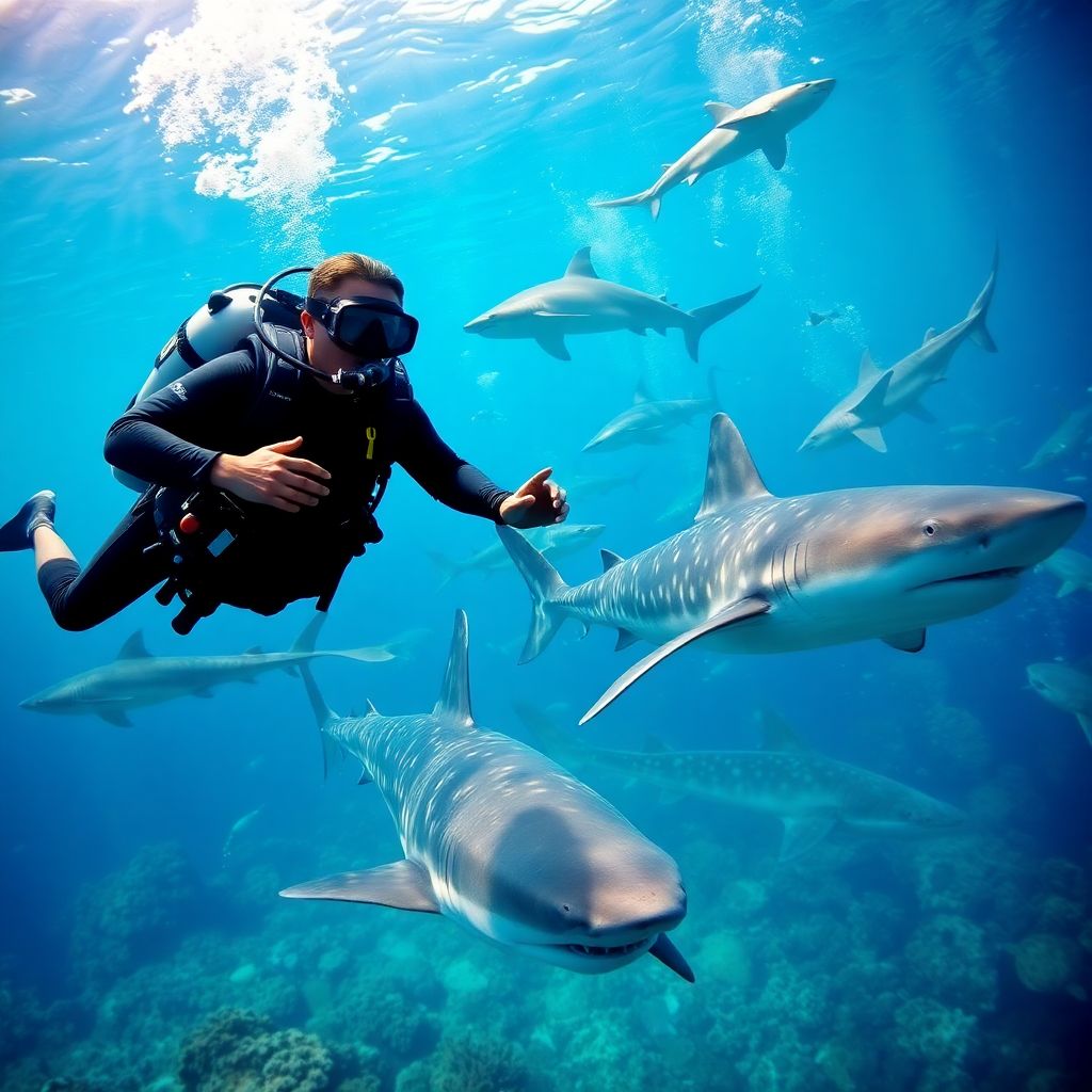Дайвинг с акулами: лучшие места для захватывающих погружений по всему миру
