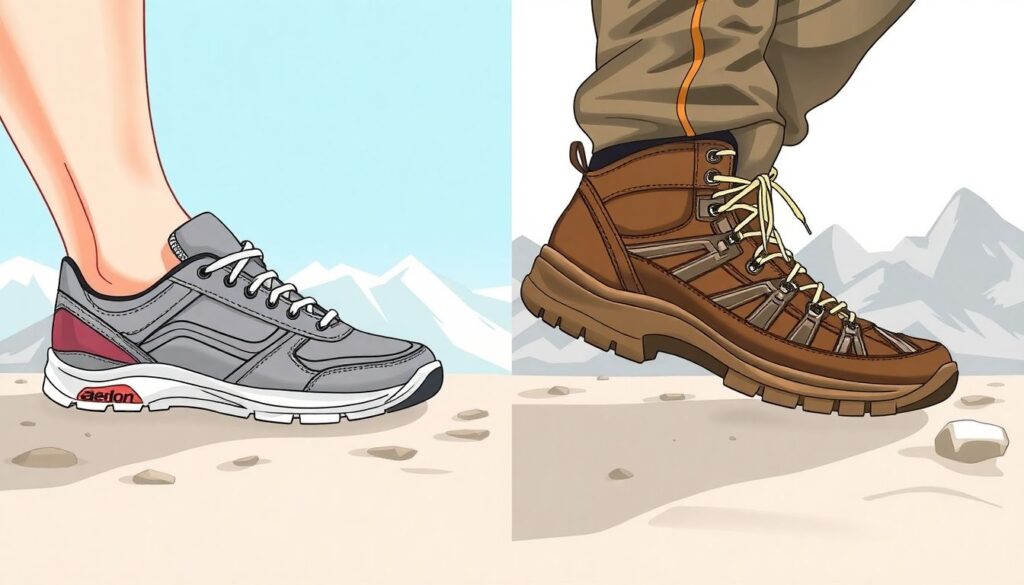 Как выбрать правильную обувь для путешествий - иллюстрация