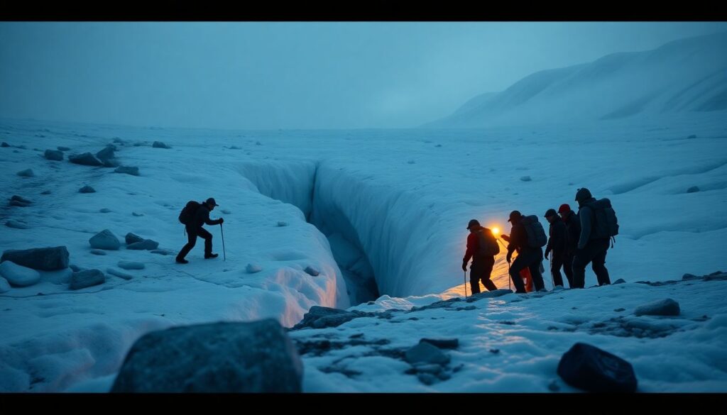 Путешествие по Аляске: ледники - иллюстрация