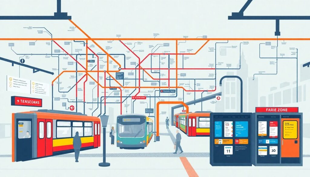 Как пользоваться общественным транспортом в разных странах - иллюстрация