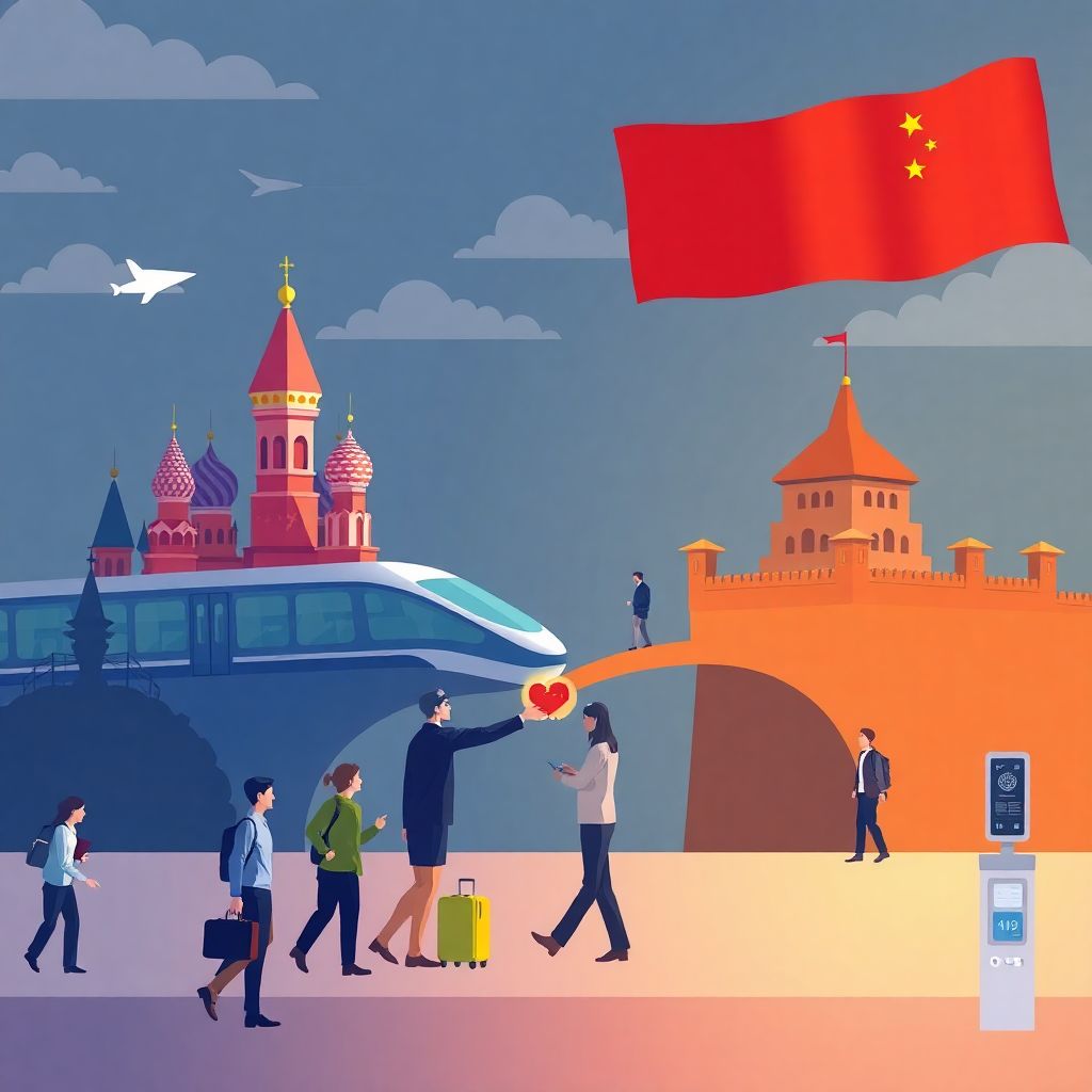 Безвизовый режим между Россией и Китаем выйдет на финальный этап подготовки