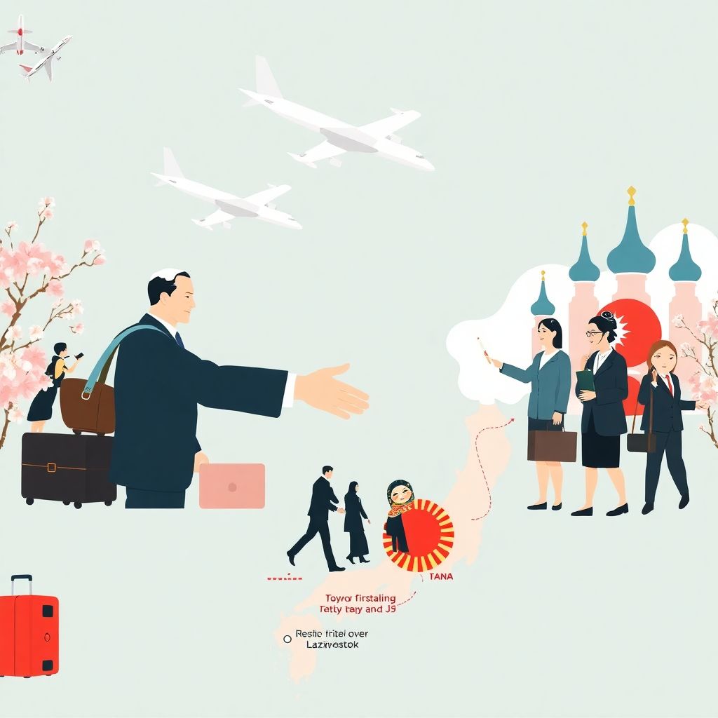 Россия ждет решения Японии о возобновлении прямых авиарейсов между странами