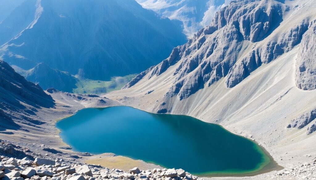 Самые красивые горные озера мира - иллюстрация