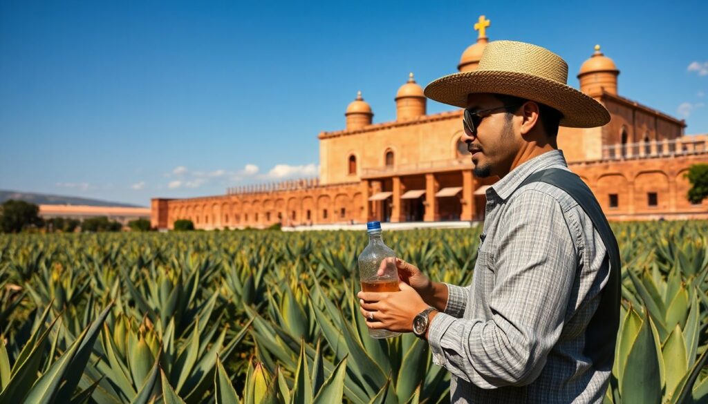 Гид по текиле и мескалю в Мексике - иллюстрация