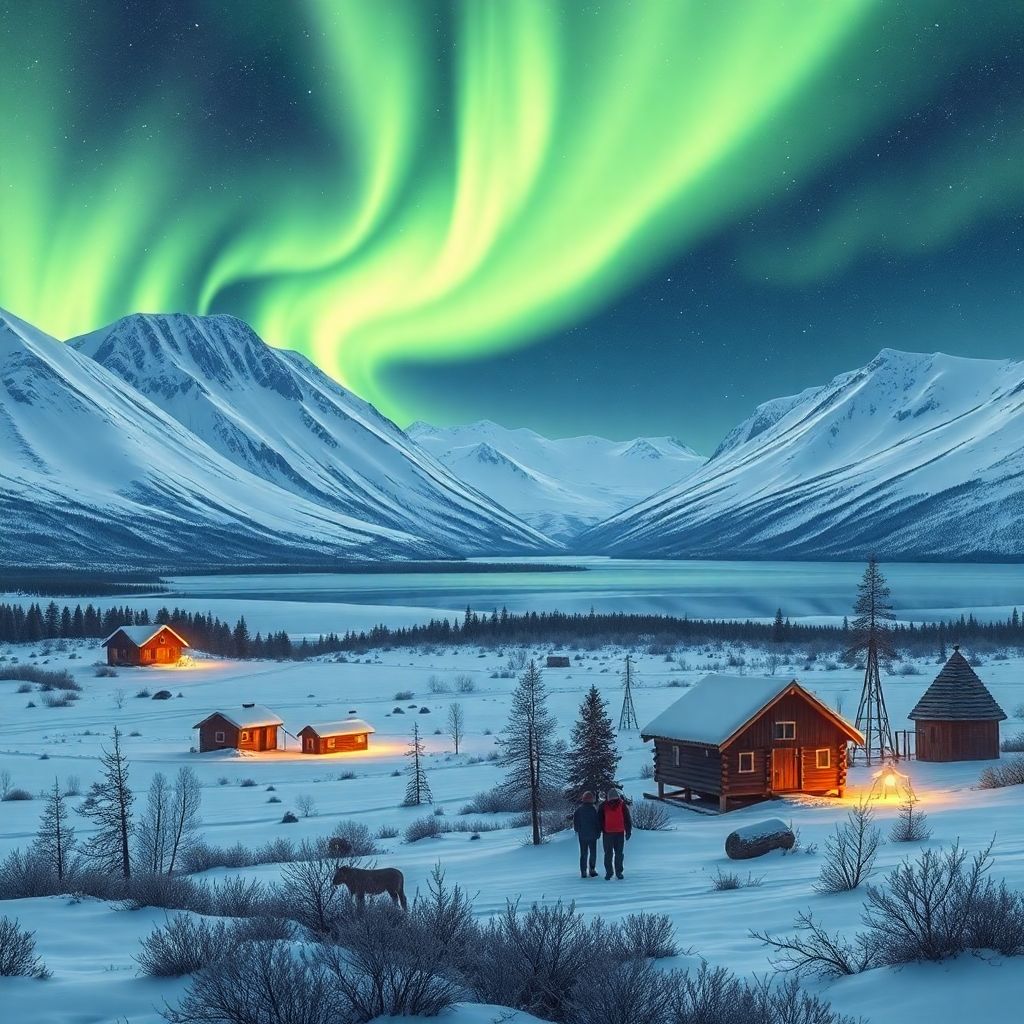 Национальные парки Мурманской области: природа тундры и северное сияние на севере России