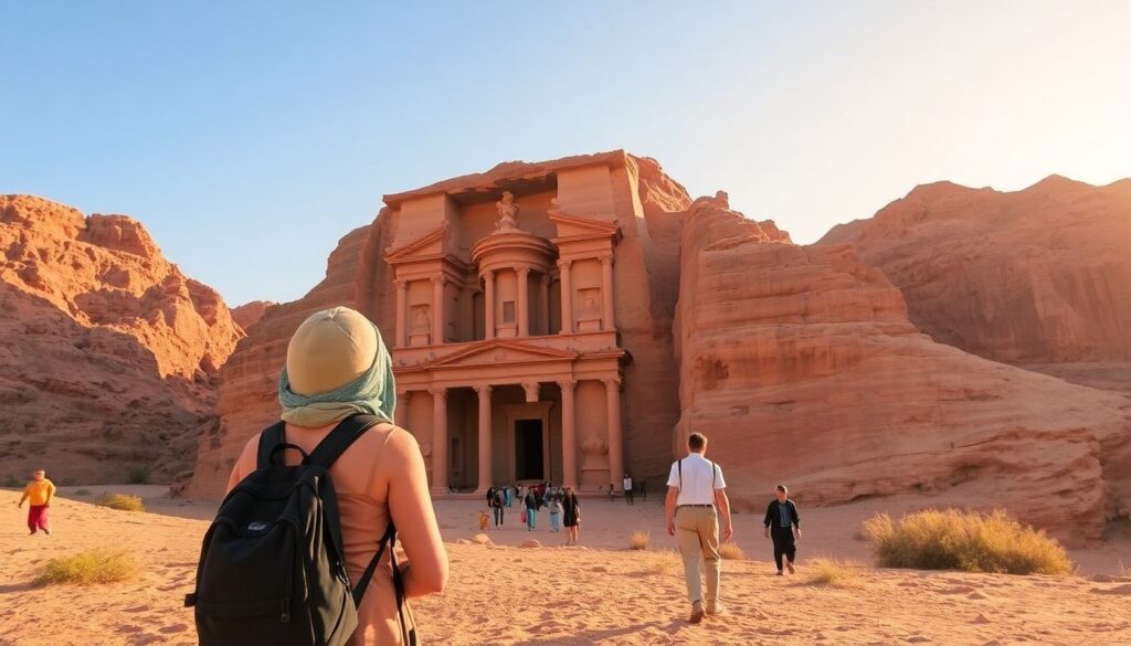 Путешествие по Иордании: от Мертвого моря до пустыни Вади-Рам - иллюстрация