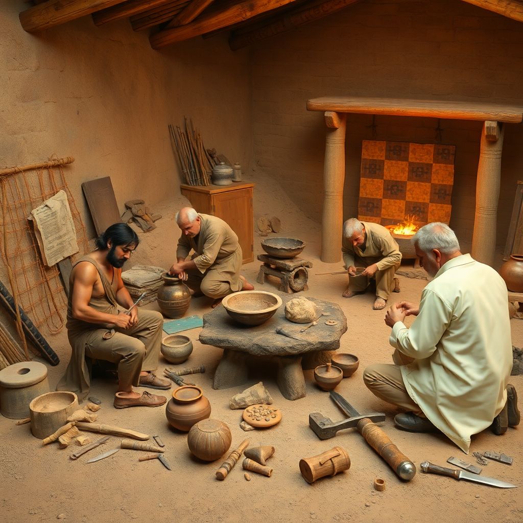 Археология и древние технологии: как ремёсла прошлого раскрывают развитие цивилизаций