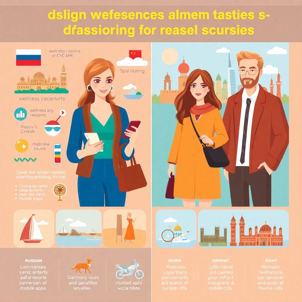 Гендерные различия в туристических предпочтениях россиян усиливаются с каждым годом