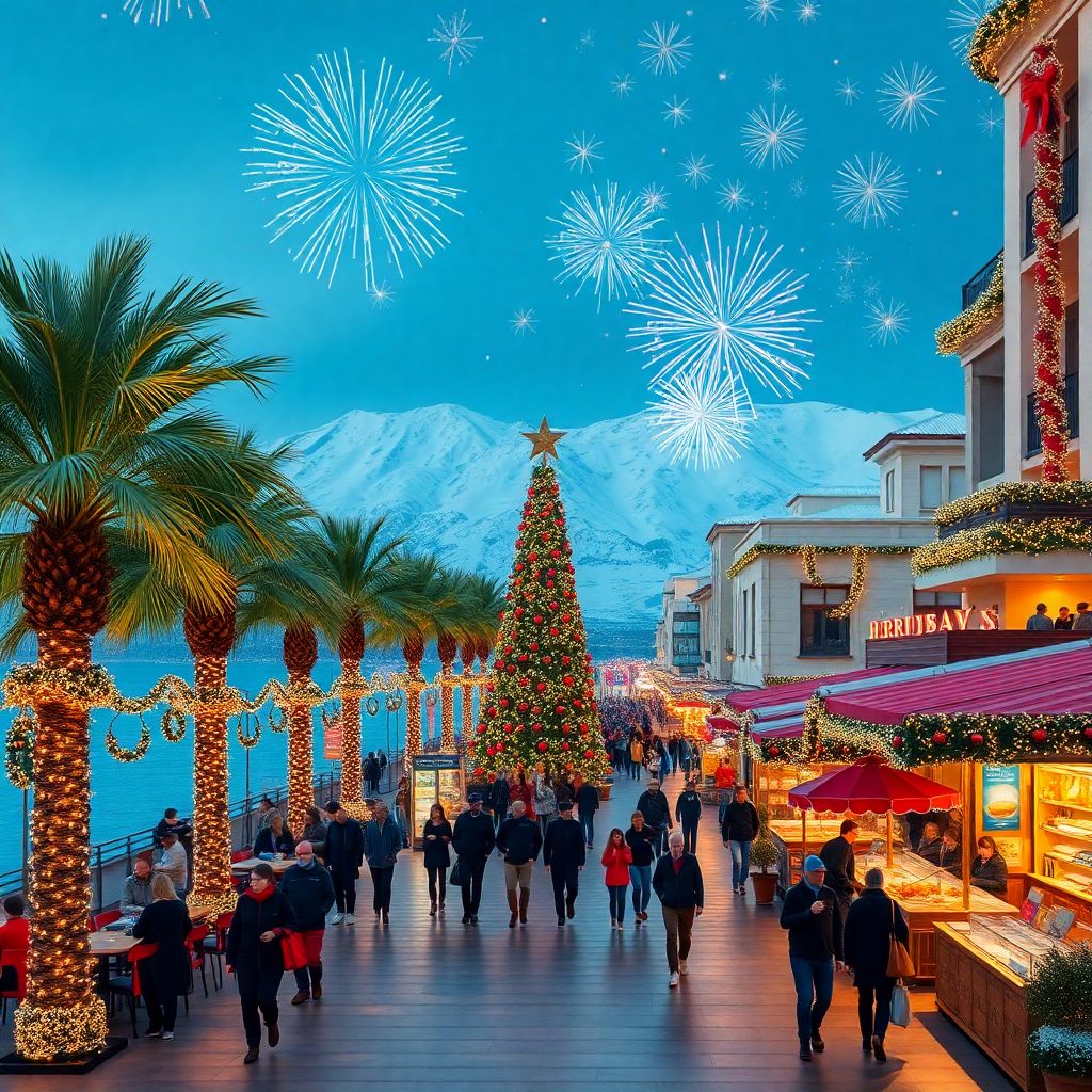 Новый год 2026 в Сочи — отдых у моря и в горах среди тепла и праздничной атмосферы