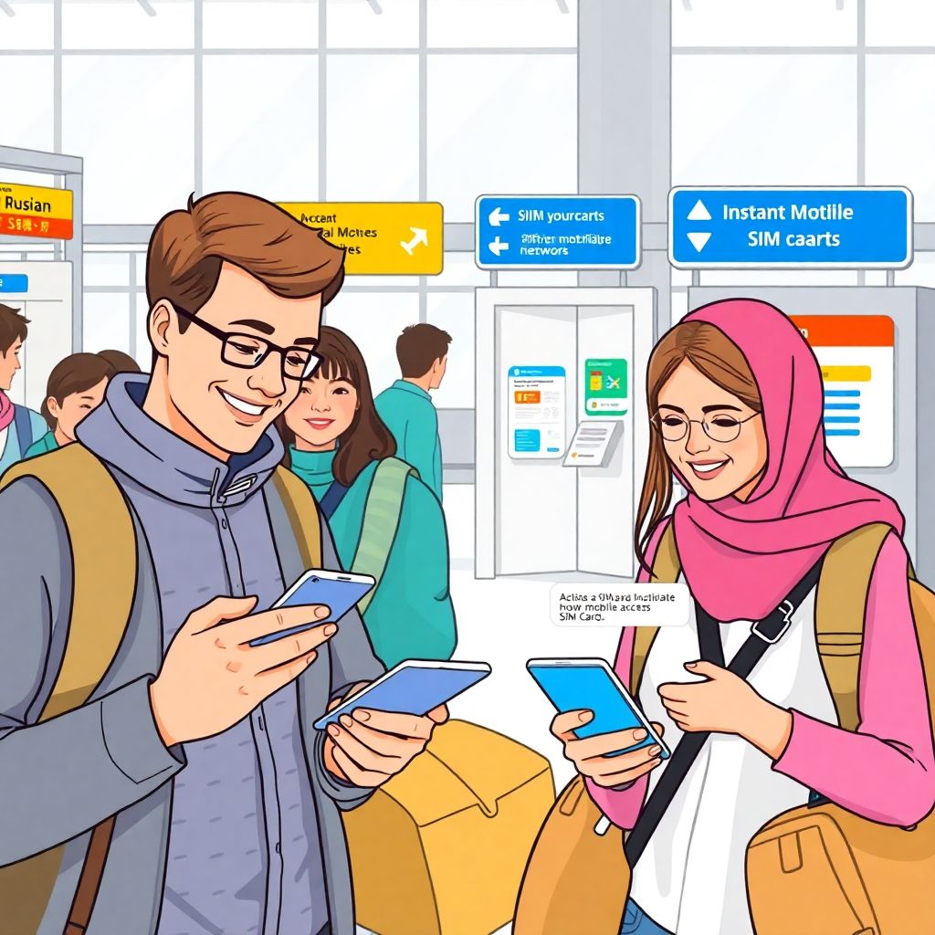 Мобильная связь в России стала доступнее для иностранных туристов благодаря новым мерам