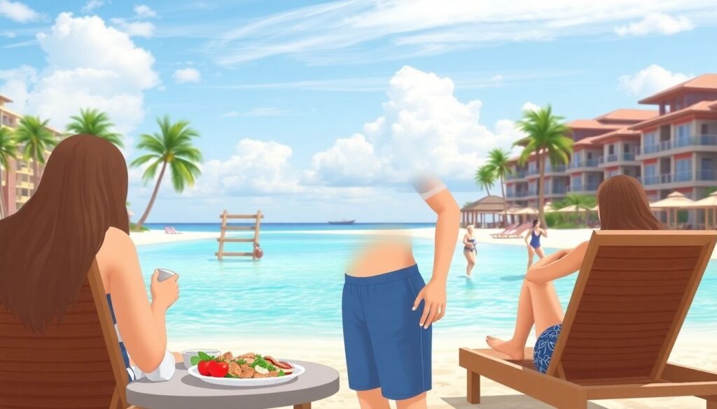 Как не набрать вес в путешествии "все включено" - иллюстрация