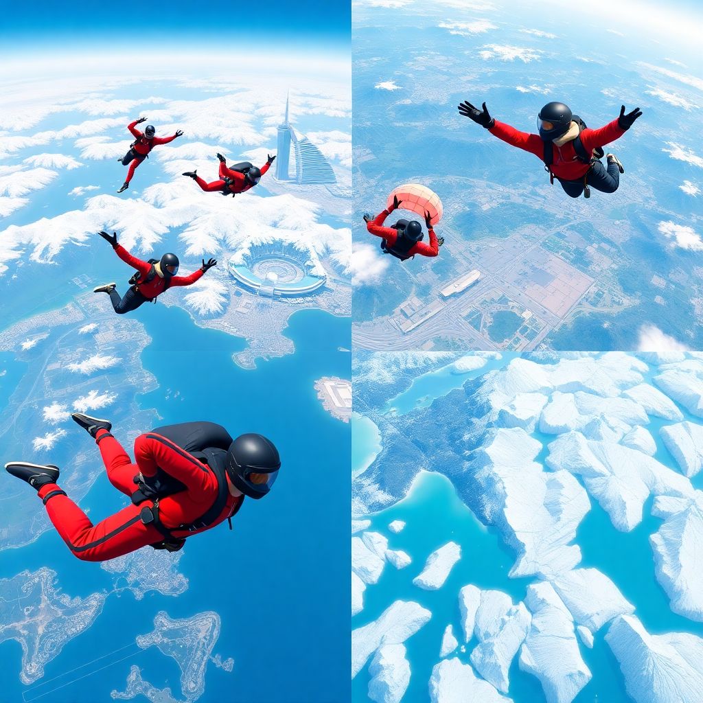 Лучшие места для скайдайвинга в мире для незабываемых прыжков с парашютом