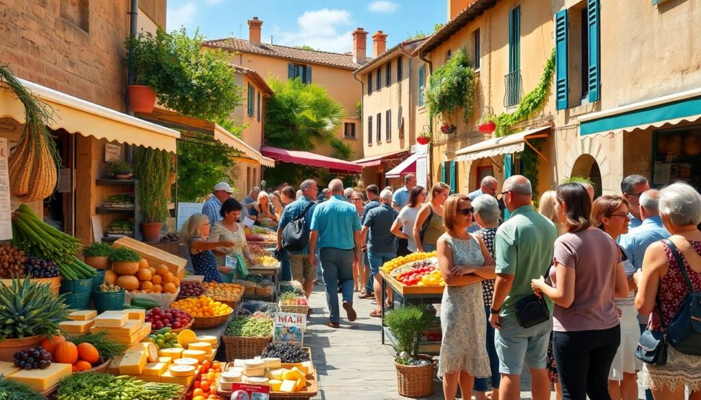 Гид по прованским рынкам - иллюстрация