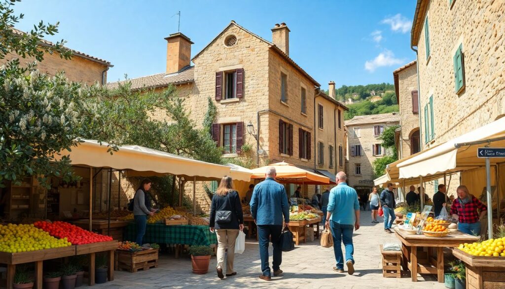 Гид по прованским рынкам - иллюстрация