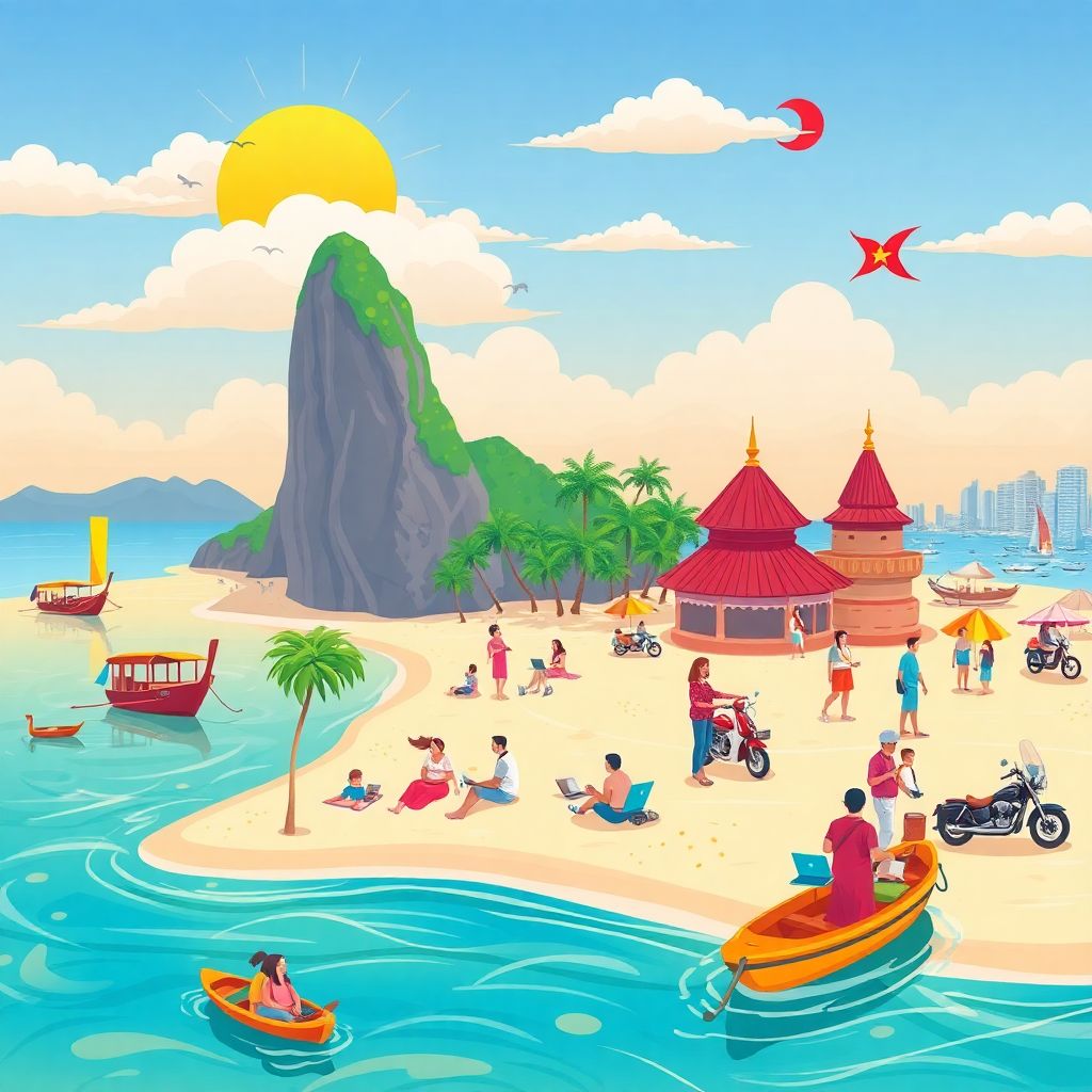 Таиланд и Вьетнам — самые популярные направления для зимовки россиян в 2024 году