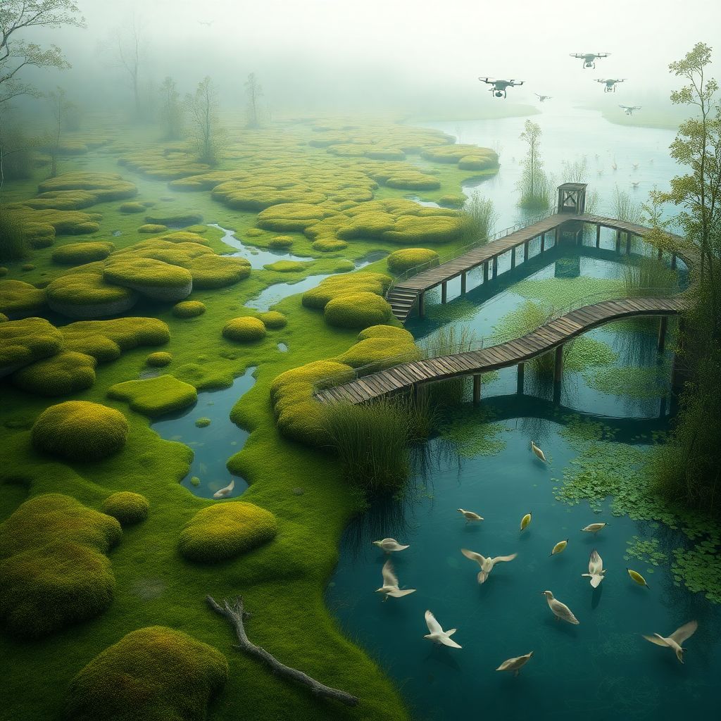 Болота и озёра: экосистемы, значение для природы и современные методы их сохранения