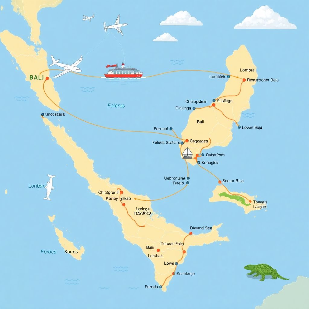Путешествие по островам Индонезии от Бали до Комодо с яркими впечатлениями