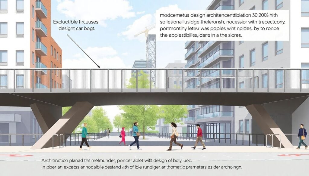 Самые красивые пешеходные мосты - иллюстрация
