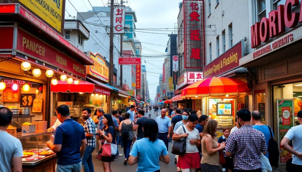 Гид по районам Нью-Йорка - иллюстрация