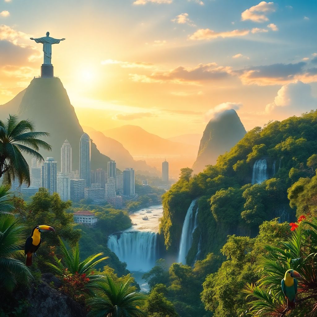 Активный отдых в Бразилии: от Рио-де-Жанейро до водопадов Игуасу