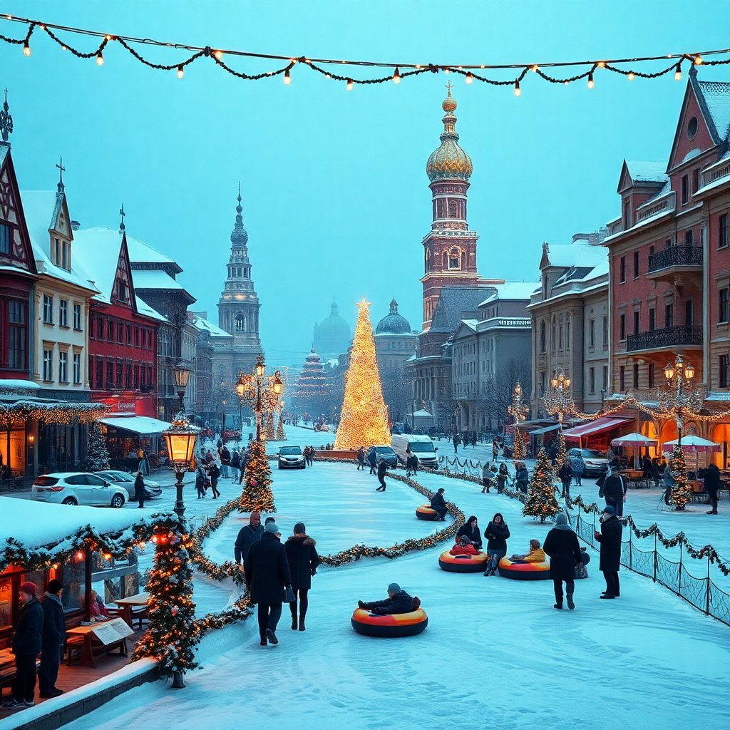 Новый год в Самаре: как отпраздновать в атмосфере Волги и истории СССР