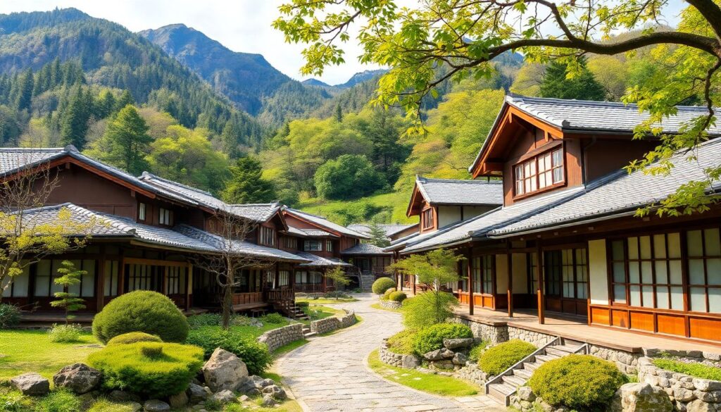 Гид по традиционным японским гостиницам (рёканам) - иллюстрация