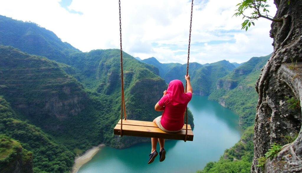 Самые высокие качели в мире: адреналин в Эквадоре - иллюстрация