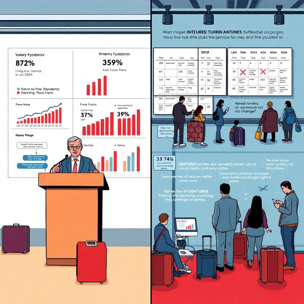 Статистика ВЦИОМ о планировании поездок россиян: почему туристы сомневаются