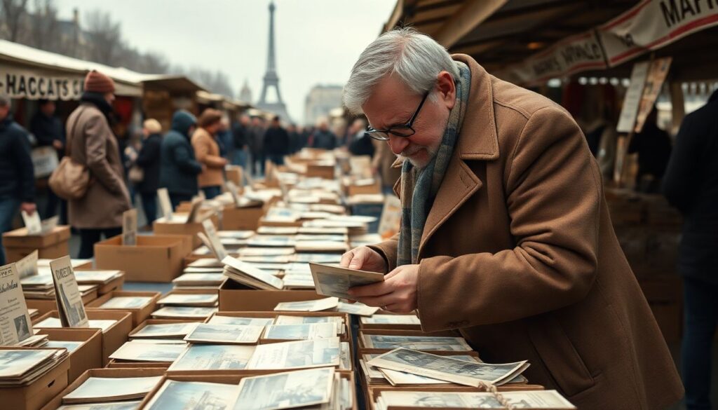 Гид по блошиным рынкам Парижа - иллюстрация