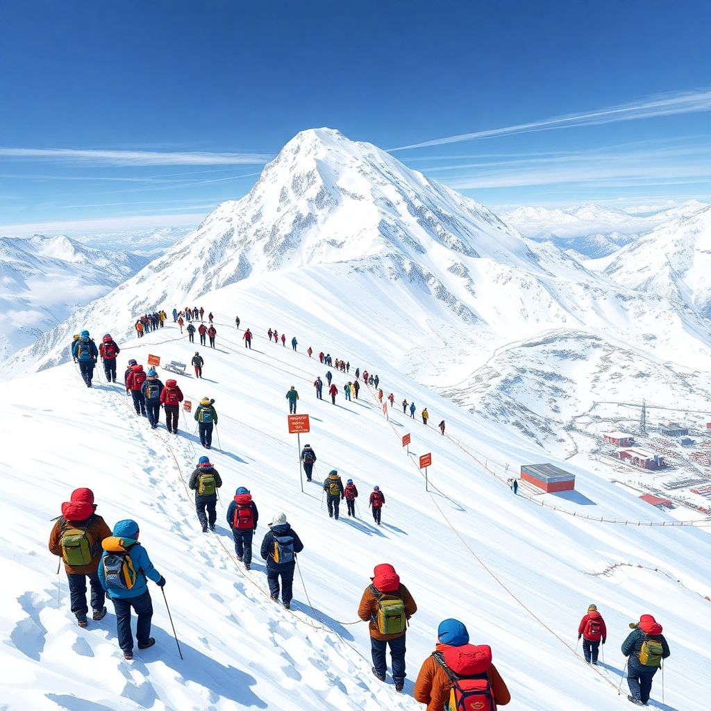 Восхождение на Эльбрус в организованных группах с аттестованными гидами