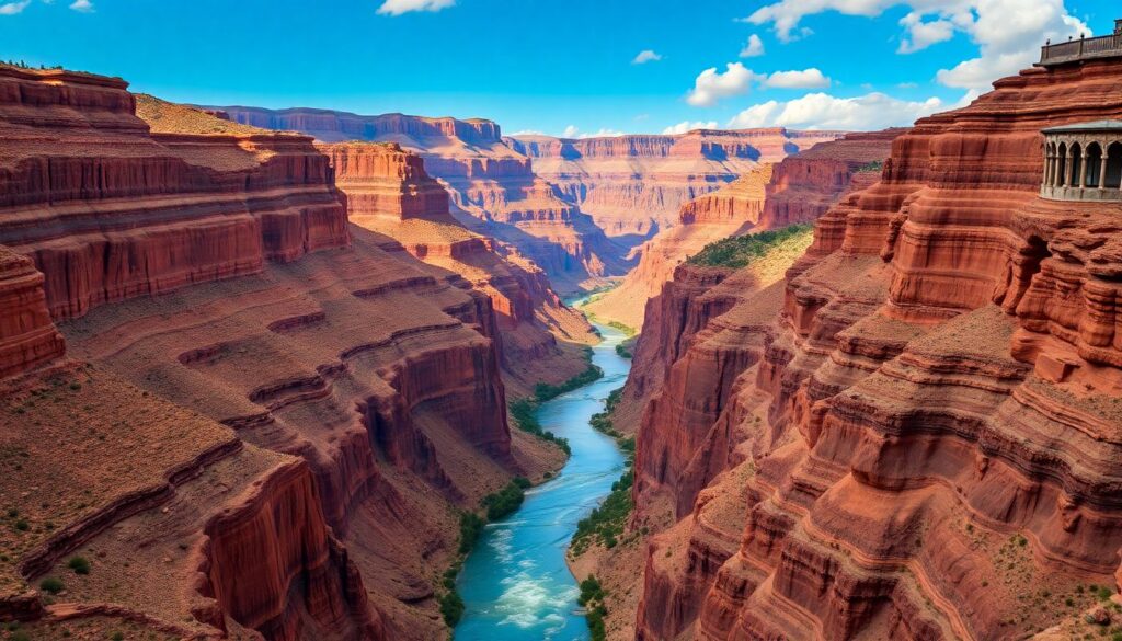 Самые красивые каньоны мира - иллюстрация