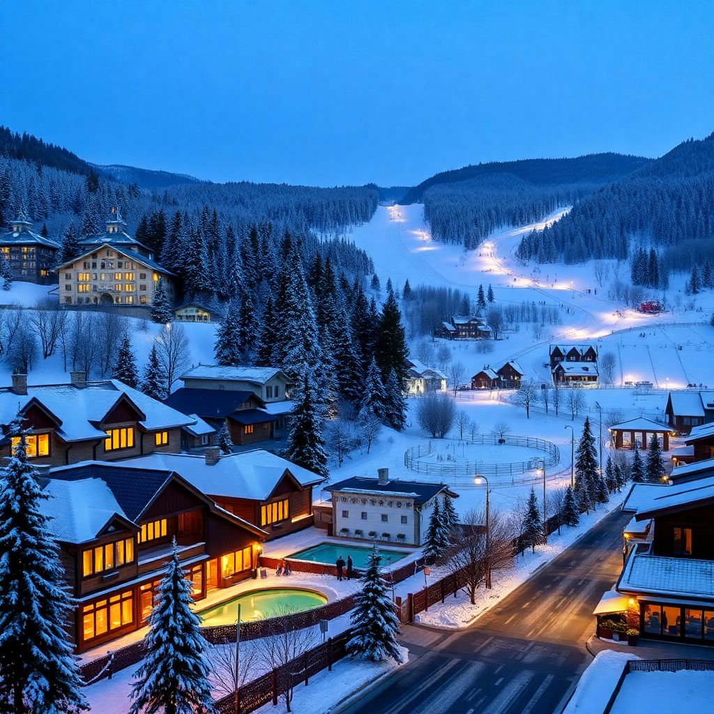 Зимняя Белокуриха 2025–2026: отдых с лечением и горнолыжным катанием