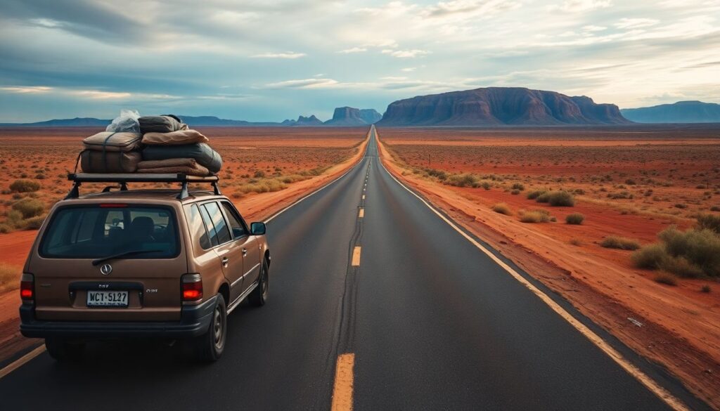 Путешествие по Австралии: от Сиднея до Улуру - иллюстрация