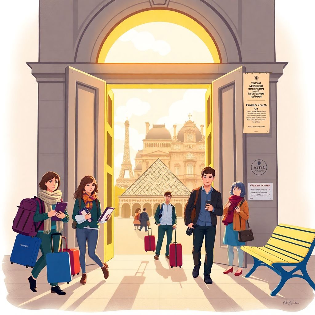 Туристическая виза во Францию для граждан России и учеба во Франции в 2025 году