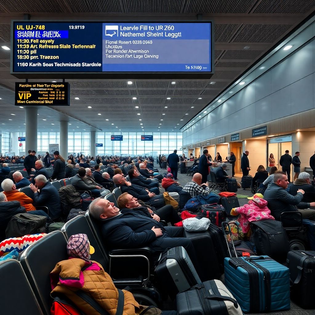 Задержка рейса Тюмень–Египет: права пассажиров и компенсация за отдых