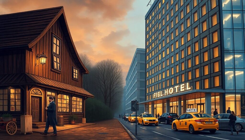 Как выбрать между отелем и апартаментами - иллюстрация