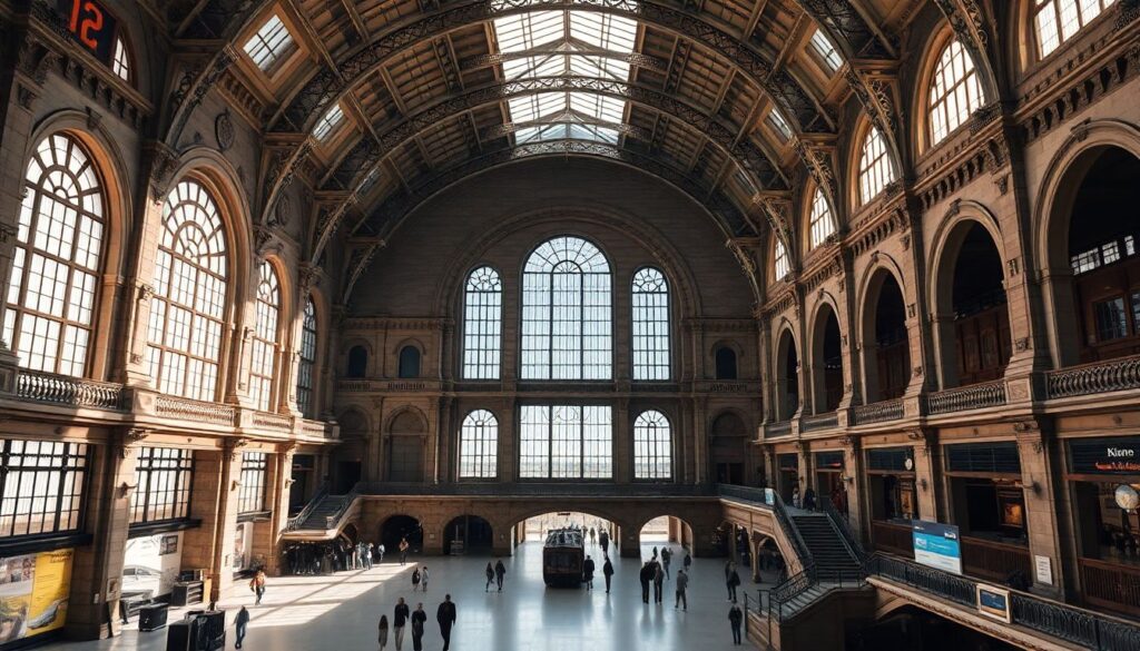 Самые красивые железнодорожные вокзалы - иллюстрация