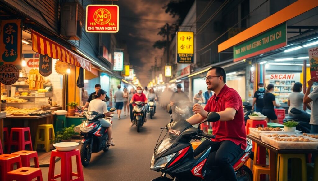 Гид по уличной еде в Хошимине - иллюстрация