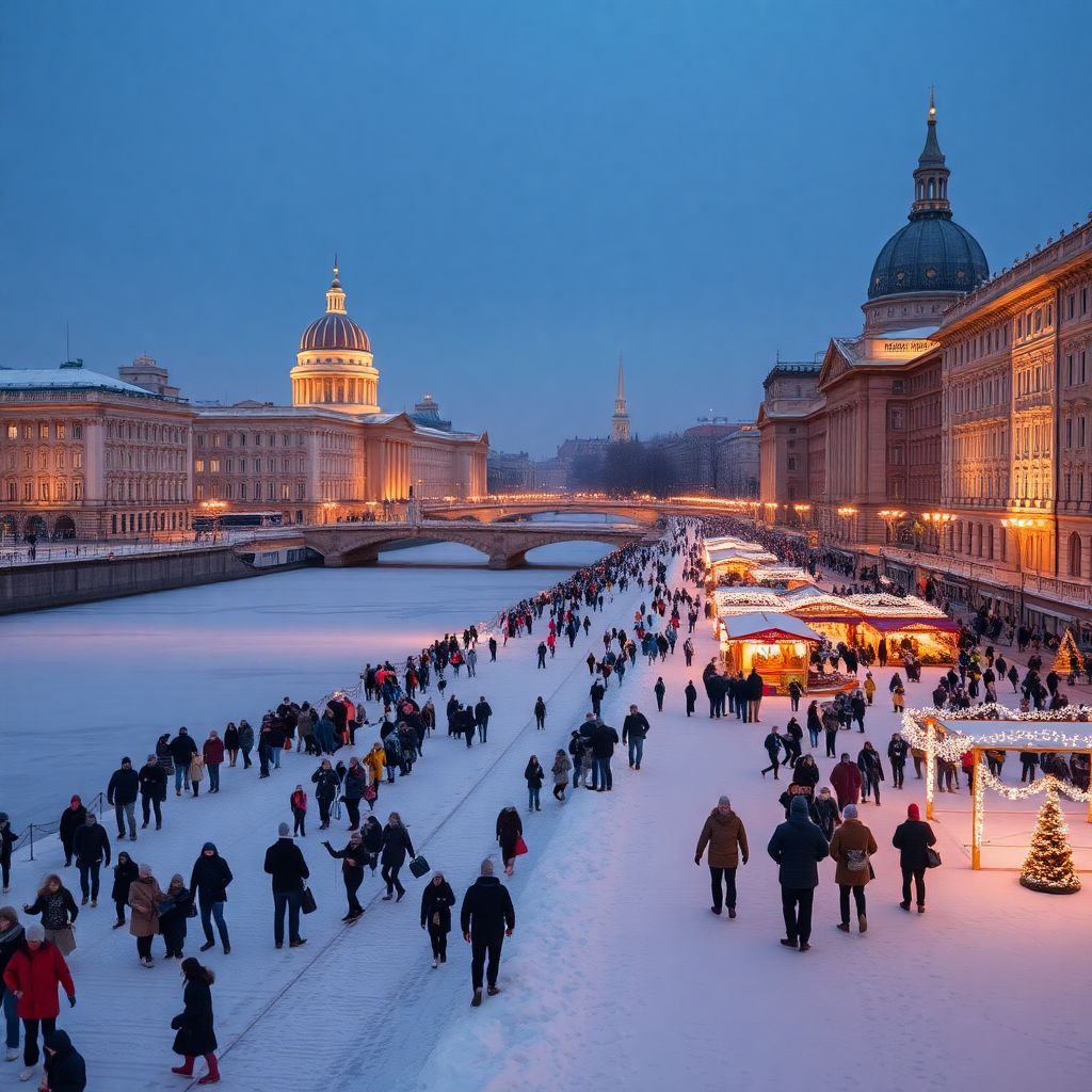 Туристический поток в Санкт-Петербург 2025: рост до 12,5 млн туристов