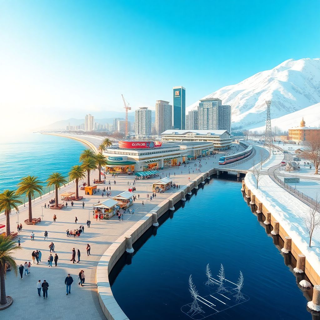 Сочи 2025: круглогодичный курорт с турпотоком около 8 млн гостей