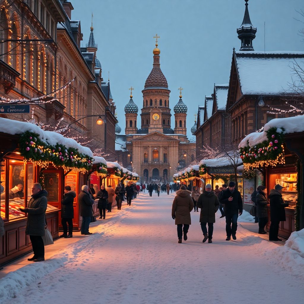 Зимние города России: куда поехать за атмосферой ярмарок и зимней сказки