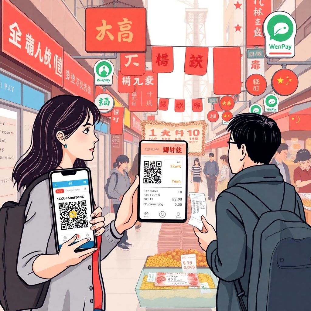 Оплата по Qr-коду в Китае: как россиянам не переплачивать за alipay и Сбер