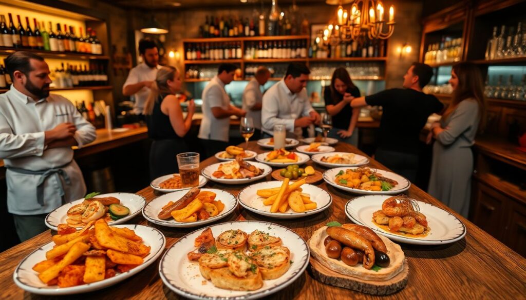 Гид по кухне Испании: тапас - иллюстрация