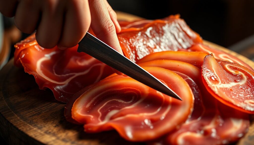 паэлья и хамон - иллюстрация