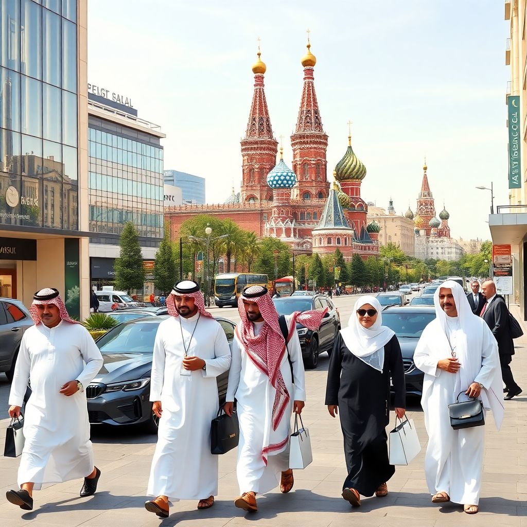 Сколько тратят туристы из Саудовской Аравии в Москве сегодня